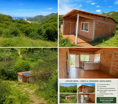 Casa lote en el rodadero santa marta