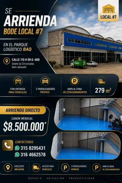 Bodega en arriendo en Barranquilla - foto 3