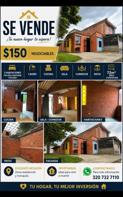 Casa en venta en Jamundi