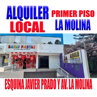 Local comercial premium en av. Javier prado – la molina