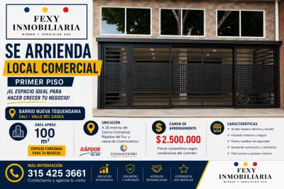 Local comercial en arriendo en Cali