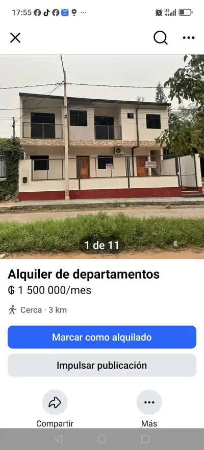 Departamento en alquiler en Mariano Roque Alonso - foto 2