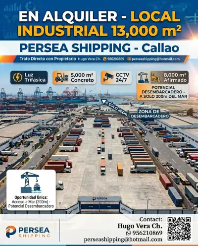 Alquiler de local industrial