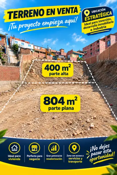 Ocasion venta de terreno en san juan de lurigancho