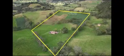 Finca de 2,75 hectáreas en venta, vía tunja–arcabuco