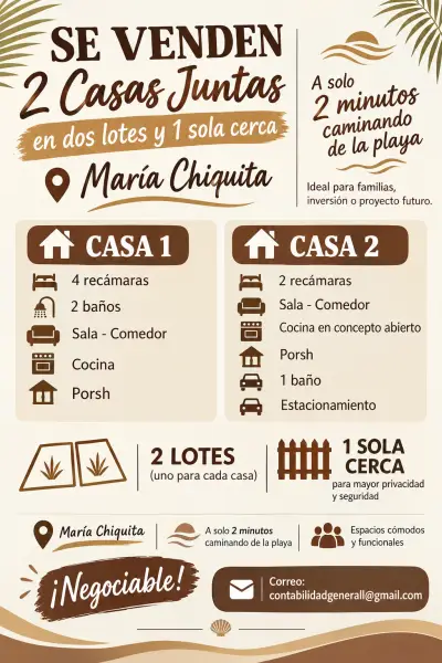 Casa en venta en Portobelo