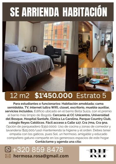 Habitaciones en arriendo en Bogotá - foto 4