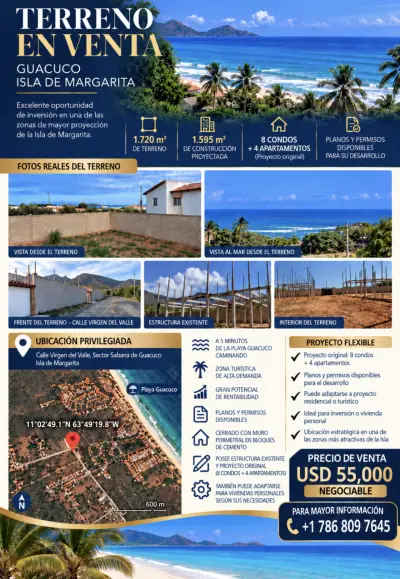 ¡excelente oportunidad de inversión! Terreno con proyecto in