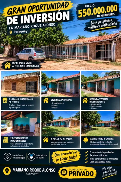 Casa en venta en Mariano Roque Alonso