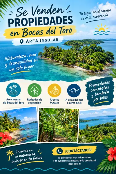 Terreno en venta en Bocas del Toro - foto 2