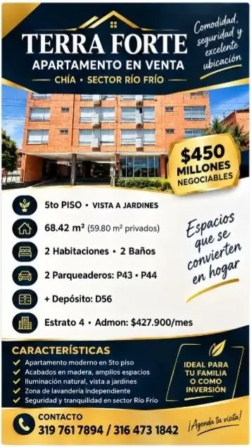 Apartamento en venta en Chia - foto 4